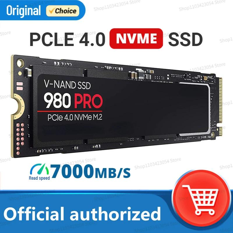 ũž ǻ PS5  SSD M2 980 PRO ǰ ָ Ʈ ̺, 500GB 1TB 2TB PCIe 4.0 M.2 NVMe, ִ 6,900 MB/s, 4TB, α